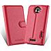 Custodia Compatibile Con Htc One X / X+ In Rosso Carminio - Coperchio Protettiva Con Chiusura Magnetica, Funzione Stand E Tasca Per Le Carte - Foto miniatura 13