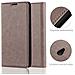 Custodia Compatibile Con Nokia Lumia 535 In Bruno Caffè - Coperchio Protettiva Con Chiusura Magnetica, Funzione Stand E Tasca Per Le Carte - Foto miniatura 2