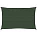 Vela Parasole 160 g / m² Verde Scuro 3x5 m in HDPE - Foto miniatura 1