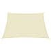 Parasole a Vela Oxford Rettangolare 2,5x3 m Crema - Foto miniatura 3