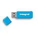 8GB Neon USB Flash Drive, USB 2.0, Type-A, 0 - 60 °C, Blu, Windows ME / XP / Vista / 7 Mac OS 8.6+ / 9.0+ / OS X Linux v2.4.0 + - Foto miniatura 1