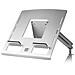 Morelia Notebook Holder, Alluminio, Argento, 75 x 75,100 x 100 mm - Foto miniatura 4