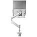 Morelia Notebook Holder, Alluminio, Argento, 75 x 75,100 x 100 mm - Foto miniatura 2