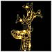 Renne e Slitta Decorazione Natale 90 LED 60x16x100 cm Acrilico - Foto miniatura 7