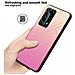 Custodia Compatibile Con Huawei P40 Pro+ In Giallo - Rosa - Coperchio Protettivo Bicolore In Vetro Temperato E Silicone Tpu - Foto miniatura 6