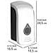 Dispenser Liquido Per Sapone E Disinfezione Ranera, Argento, 740 Ml, - Foto miniatura 5