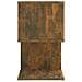 Comodino Rovere Fumo 50x30x51,5 Cm In Legno Multistrato - Foto miniatura 5