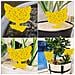 Confezione Da 60 Acchiappamosche/trappola Per Mosche/trappola Per Insetti Appiccicosa Yellow - Foto miniatura 2