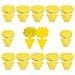 Confezione Da 60 Acchiappamosche/trappola Per Mosche/trappola Per Insetti Appiccicosa Yellow - Foto miniatura 1
