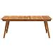 Tavolo Da Giardino 200x90x75 Cm Legno Massello Di Acacia - Foto miniatura 3