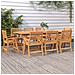 Tavolo Da Giardino 200x90x75 Cm Legno Massello Di Acacia - Foto miniatura 1