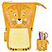 Lion Astuccio Portamatite Poliestere Arancione, Giallo - Foto miniatura 2