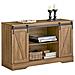 Credenza Con Ante Scorrevoli, Mobile Da Ingresso, Scarpiera, Armadietto Multifunzionale Fsb60-br - Foto miniatura 1