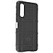 Cover Per Xperia 10 V / 10 Vi, Silicone Antiscivolo Rilievo Rugged Shield Nera - Foto miniatura 3