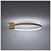 Sollux Lighting Lampada Da Soffitto Rio 78 Golden Led 4000k Th. 225 - Moderno Lampada A Soffitto D'oro 12.5x78x87 Cm - Foto miniatura 3