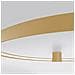 Sollux Lighting Lampada Da Soffitto Rio 78 Golden Led 4000k Th. 225 - Moderno Lampada A Soffitto D'oro 12.5x78x87 Cm - Foto miniatura 6