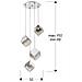 Priscila Lamp 4l, Chrome - Foto miniatura 6