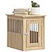 Gabbia Cani Da Arredamento Rovere Sonoma 45x62x59cm Multistrato - Foto miniatura 3