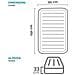 67766ND Materasso Gonfiabile Dura-Beam Comfort Plush Singolo con Pompa Elettrica Incorporata, 99x191x33 cm Grigio Chiaro - Foto miniatura 4