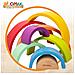 Puzzle Di Legno Per Bambini Woomax Arcobaleno 8 Pezzi 4 Unità - Foto miniatura 5