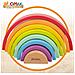 Puzzle Di Legno Per Bambini Woomax Arcobaleno 8 Pezzi 4 Unità - Foto miniatura 6