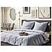 Set Copripiumino In Cotone Satinato 200 X 220 Cm Grigio Morningside - Foto miniatura 1