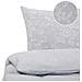 Set Copripiumino In Cotone Satinato 200 X 220 Cm Grigio Morningside - Foto miniatura 7
