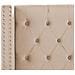 Letto Velluto Lubbon 140 X 200 Cm Beige - Foto miniatura 5