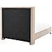Letto Velluto Lubbon 140 X 200 Cm Beige - Foto miniatura 7