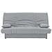 Divano Letto 3 Posti - Tessuto Grigio Chiaro - 190 X 92 Cm - Foto miniatura 1