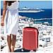 Trolley Cabina Rigido Bagaglio A Mano Rosso Con Maniglia Telescopica 33.5x22x55cm - Foto miniatura 4