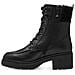 Black Casual Closed Booties Stivaletti Pelle Scarpe Donna Nero Eu 38, 1-26449-41 001 - Foto miniatura 3