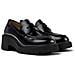 Milah Loafers Mocassino Pelle Di Mucca Scarpe Donna Nero Eu 36, K201425-002 - Foto miniatura 1