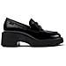 Milah Loafers Mocassino Pelle Di Mucca Scarpe Donna Nero Eu 36, K201425-002 - Foto miniatura 2