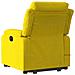Lusso Casadino -  Poltrona Alzapersona Massaggiante Elettrica Gialla Velluto - Foto miniatura 4