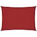 Parasole A Vela Oxford Rettangolare 3x5 M Rosso - Foto miniatura 1
