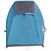 Tenda da Campeggio a Tunnel per 1 Persona Blu Impermeabile - Foto miniatura 7
