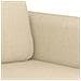 Set Divani 3 pz con Cuscini Crema in Tessuto - Foto miniatura 6