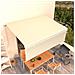 Tenda Da Sole Retrattile Automatica Con Parasole 4x3 M Crema - Foto miniatura 7