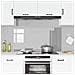 Schienale cucina  Grigio chiaro 120x60x0,6 cm in vetro temperato - Foto miniatura 3
