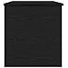 Scatola di stoccaggio  con coperchio in rovere nero 100x42x46 cm in legno ingegnerizzato - Foto miniatura 7