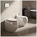 Sanitari Filo Muro Cloud : Wc, Bidet, Copriwater Bianco Opaco - Foto miniatura 1