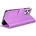 Custodia A Portafoglio Per Iphone 12 Pro Max Con Supporto E Linguetta Magnetica, Viola - Foto miniatura 4