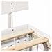 Struttura del letto Bianco 80 x 200 cm Legno massello di pino - Foto miniatura 9