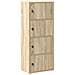 Libreria Rovere Sonoma 40x24x102 cm in Legno Multistrato - Foto miniatura 1