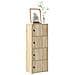 Libreria Rovere Sonoma 40x24x102 cm in Legno Multistrato - Foto miniatura 2