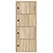Libreria Rovere Sonoma 40x24x102 cm in Legno Multistrato - Foto miniatura 4