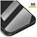 Vetro Temperato Per Iphone 17 Antishock Ultra Resistente, Nero Trasparente - Foto miniatura 2