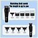 Set Tagliacapelli Professionale Cordless - Rifinitore E Dettagliatore Ad Alta Potenza - Foto miniatura 7