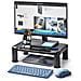 Screen Stand: Supporto Elevabile Per Monitor Di Computer E Laptop. Riduce L'affaticamento Del Collo. Regolabile In Altezza. Supporta Fino A 20 Kg. - Foto miniatura 2